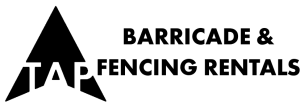Tap Barricade & Fencing Rentals Logo